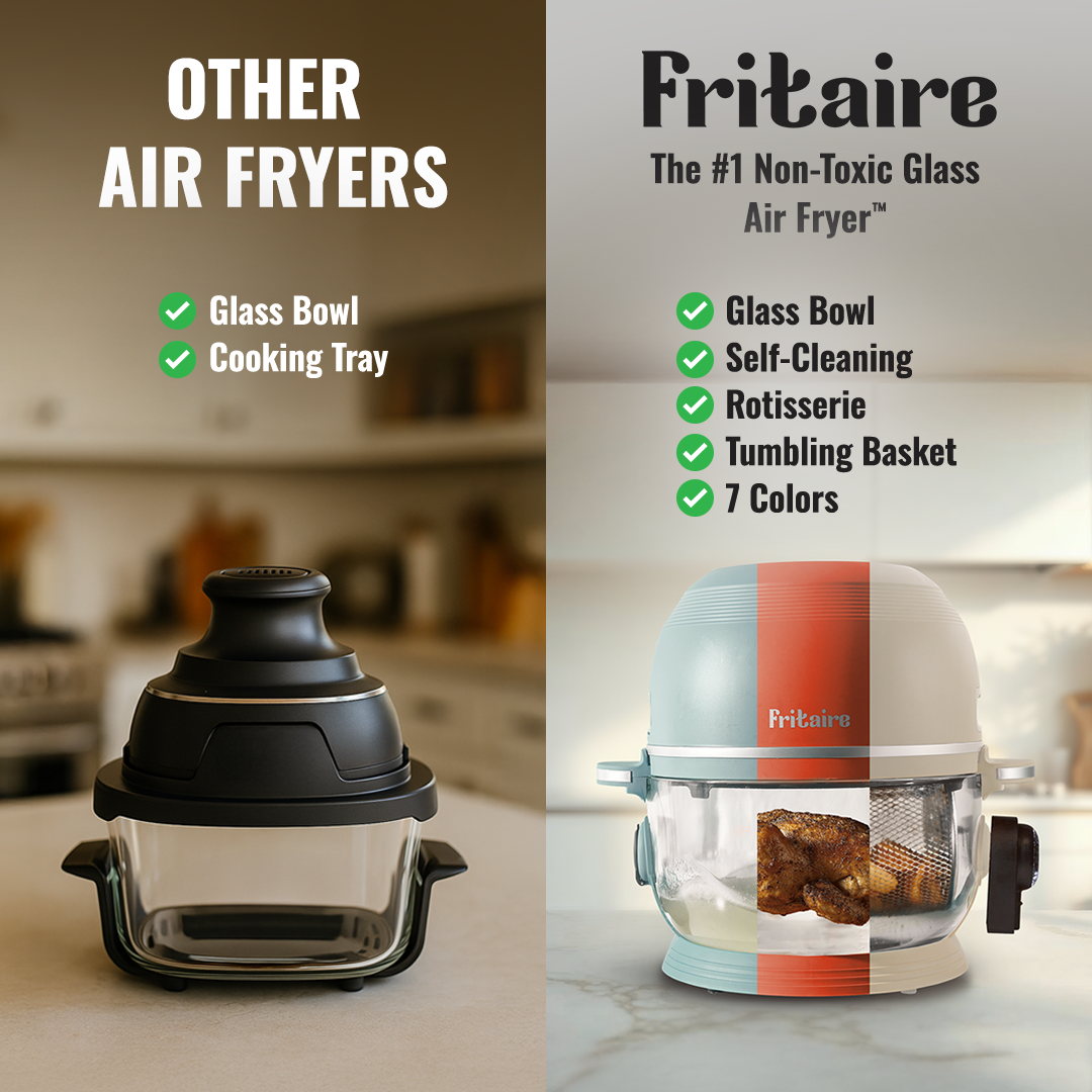 Self-Cleaning Air Fryer™ & Non-Toxic Air Fryer™ - Cherry
