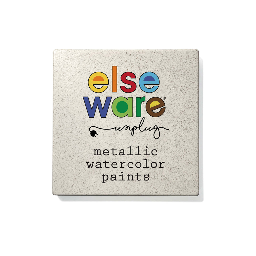 Metallic Watercolors – Wheat Straw Palette