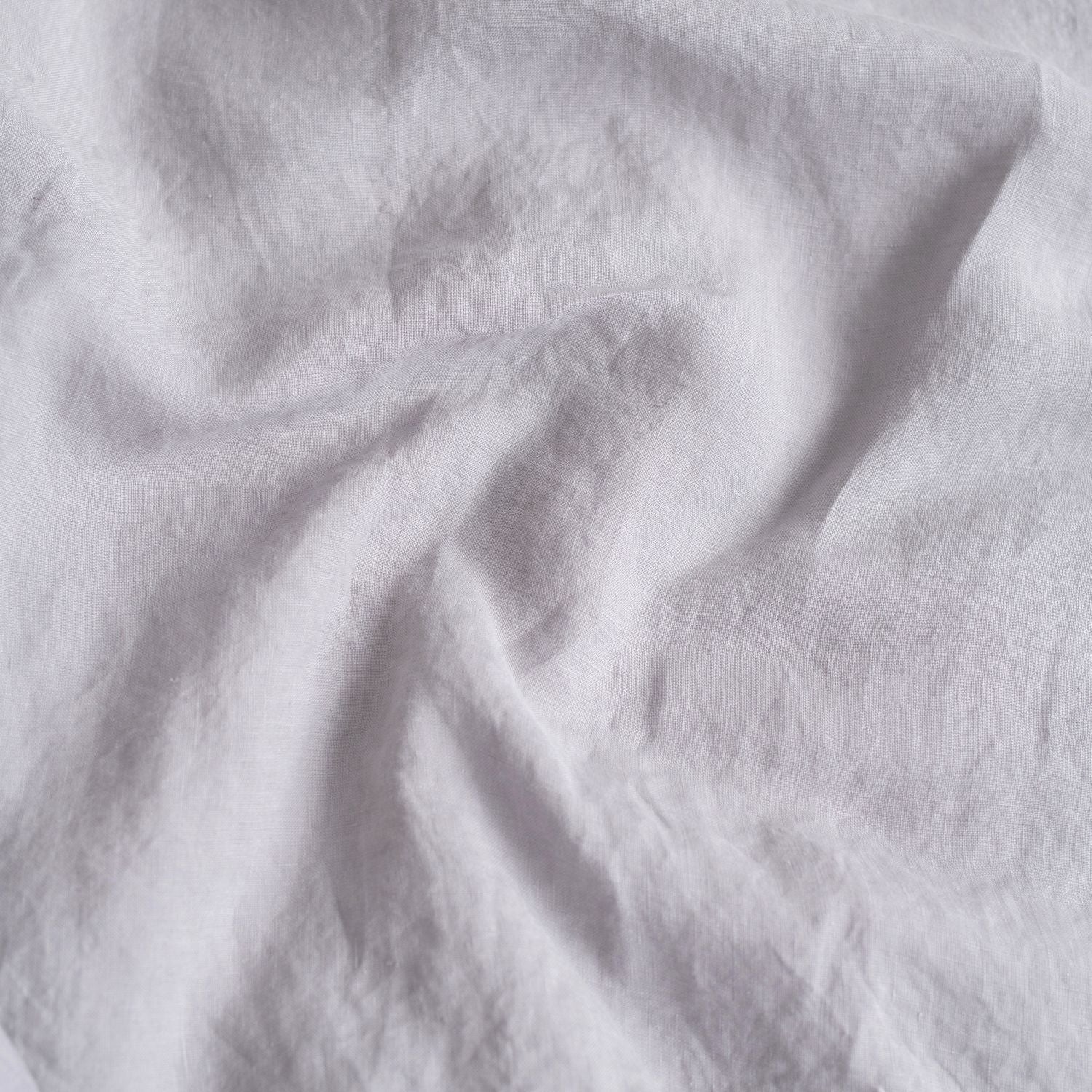 Linen Tales Light Grey Linen Duvet Cover Set