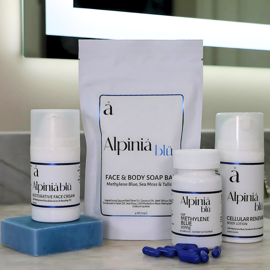 Methylene Blue & Red Light Therapy Bundle – Cellular Rejuvenation for Skin & Longevity