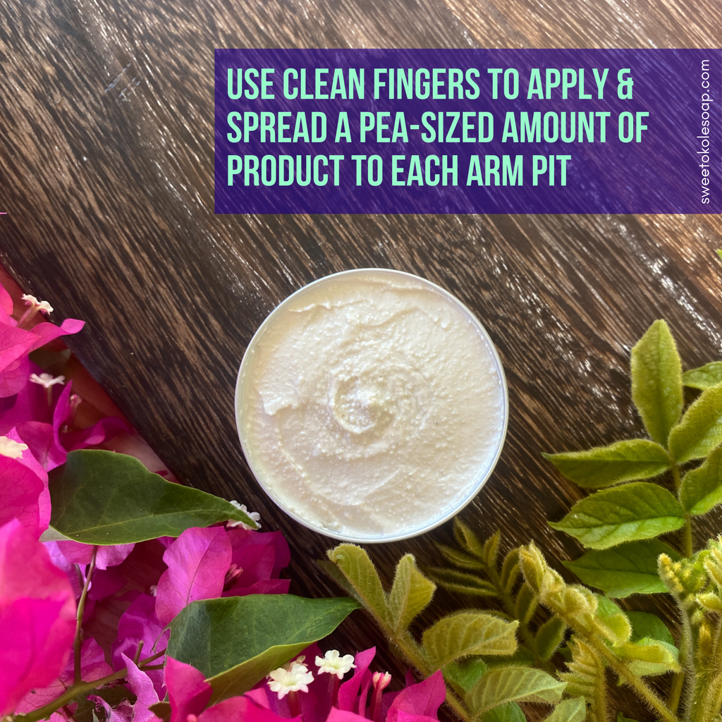 Lavender Aluminum Free Deodorant for Sensitive Skin